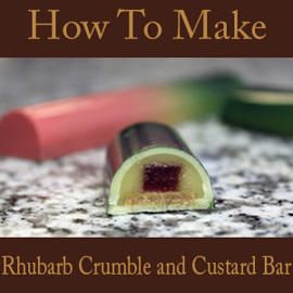  Rhubarb Crumble and Custard Bar Recipe